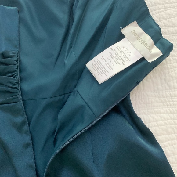 Dress DAVID’S BRIDAL size 8 color blue - Picture 3 of 3
